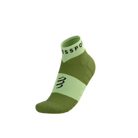 COMPRESSPORT Skarpetki do biegania ULTRA TRAIL LOW SOCKS V2.0 shadow lime/woodbine