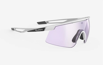RUDY PROJECT Okulary sportowe z fotochromem TURBOLENCE white matte impactx photochromic 2 laser purple