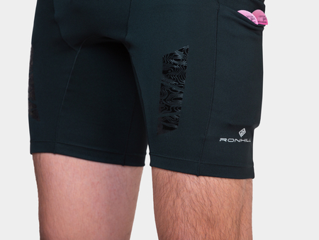 RONHILL Spodenki biegowe TECH ALL-TERRAIN 8" STRETCH SHORT all black