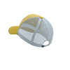 COMPRESSPORT Czapka z daszkiem TRUCKER 6P CAP grey dawn/ceylon yellow