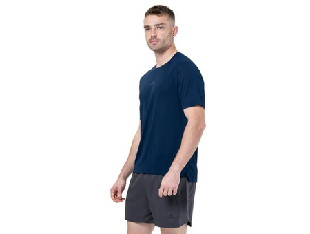 RONHILL Koszulka biegowa męska TECH S/S TEE dark navy/oxide