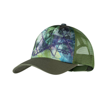 BUFF Czapka z daszkiem TRUCKER CAP Campast Green