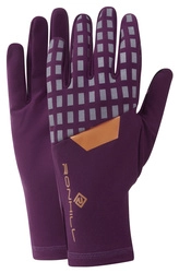 RONHILL Rękawiczki biegowe AFTERHOURS GLOVE fioletowe