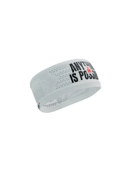 COMPRESSPORT Opaska na głowę HEADBAND ON/OFF IRONMAN 2025 white