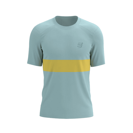 COMPRESSPORT Koszulka biegowa PERFORMANCE SS T-SHIRT ether/lemon