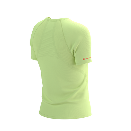 COMPRESSPORT Koszulka biegowa damska TRAIL RACING SS T-SHIRT shadow lime