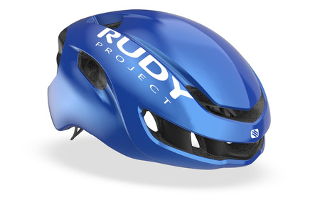 RUDY PROJECT Kask rowerowy NYTRON blue metal shiny