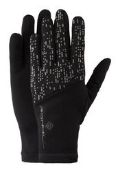 RONHILL Rękawiczki biegowe NIGHTRUNNER GLOVE czarne