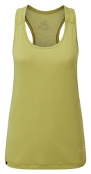 RONHILL Koszulka biegowa damska LIFE TENCEL VEST żóta