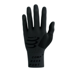 COMPRESSPORT Rękawiczki biegowe 3D THERMO GLOVES asphalte black