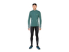 RONHILL Bluza biegowa męska TECH REFLECT 1/2 ZIP dark sage/reflect