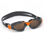 AQUA SPHERE Okularki pływackie z polaryzacją KAYENNE grey/orange