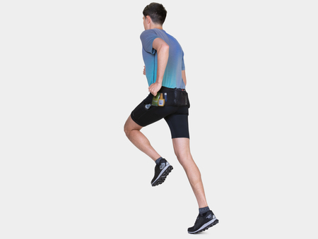 RONHILL Spodenki biegowe TECH ALL-TERRAIN 8" STRETCH SHORT all black