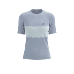 COMPRESSPORT Koszulka biegowa damska PERFORMANCE SS T-SHIRT lavender/white