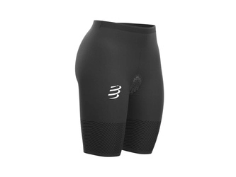 COMPRESSPORT Triathlonowe spodenki kompresyjne damskie TRI UNDER CONTROL SHORT black