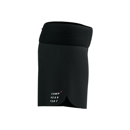 COMPRESSPORT Spodenki biegowe damskie PERFORMANCE SHORT black