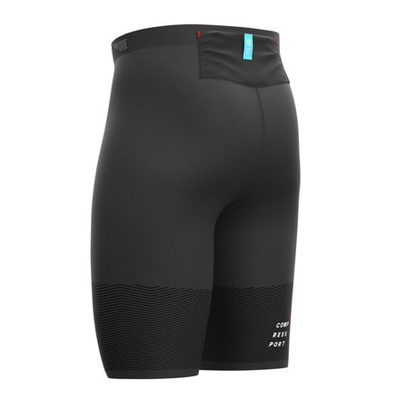 COMPRESSPORT Spodenki biegowe kompresyjne TRAIL UNDER CONTROL SHORT black