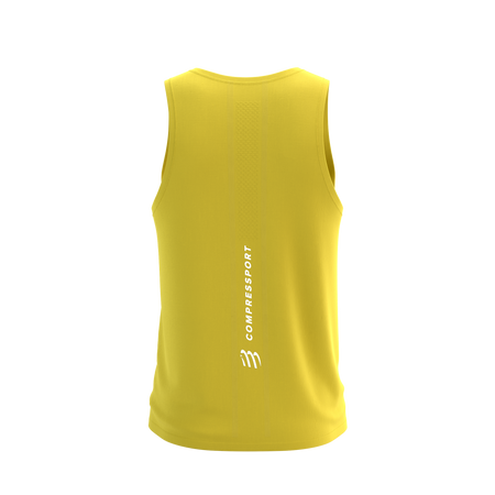 COMPRESSPORT Koszulka biegowa PERFORMANCE SINGLET maize