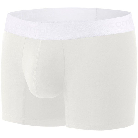 COMFYBALLS Bokserki LONG COTTON ghost white
