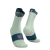 COMPRESSPORT Skarpetki do biegania trailowe PRORACING SOCKS V4 TRAIL aqua/stargazer/cyclamen