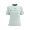 COMPRESSPORT Koszulka lifestyle damska PODIUM SS T-SHIRT star white