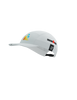 COMPRESSPORT Czapka biegowa 5 PANEL LIGHT CAP IRONMAN 2025 white sunrise