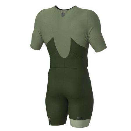 ZEROD Strój triathlonowy RACER TT SUIT cedar green