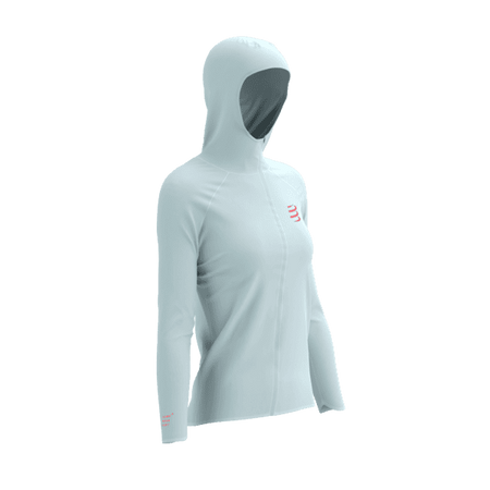 COMPRESSPORT Kurtka biegowa damska HURRICANE WATERPROOF 10/10 JACKET grey dawn