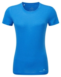 RONHILL Koszulka biegowa damska TECH TENCEL SS TEE electric blue