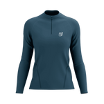 COMPRESSPORT Koszulka biegowa damska TRAIL HZ LS T-SHIRT stargazer