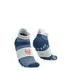 COMPRESSPORT Skarpetki do biegania krótkie PRORACING SOCKS V4 RUN LOW blues/sugar