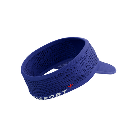 COMPRESSPORT Opaska na głowę z daszkiem SPIDERWEB HEADBAND ON/OFF dazz blue