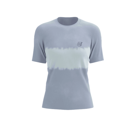 COMPRESSPORT Koszulka biegowa damska PERFORMANCE SS T-SHIRT lavender/white