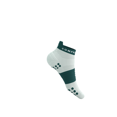 COMPRESSPORT Skarpetki do biegania krótkie PRORACING SOCKS V4 RUN LOW sugar/storm