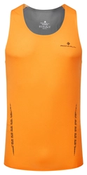 RONHILL Koszulka biegowa męska TECH RACE VEST tangelo/artemis