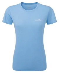 RONHILL Koszulka biegowa damska CORE S/S TEE CrnflwrBlue/BrghtWhte