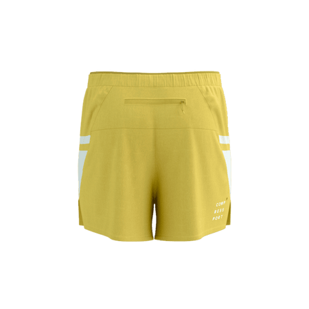 COMPRESSPORT Spodenki biegowe PERFORMANCE SHORT lemon/white
