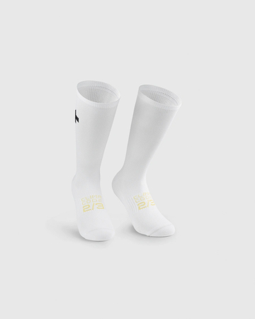 ASSOS Skarpetki rowerowe SPRING FALL SOCKS P1 white series