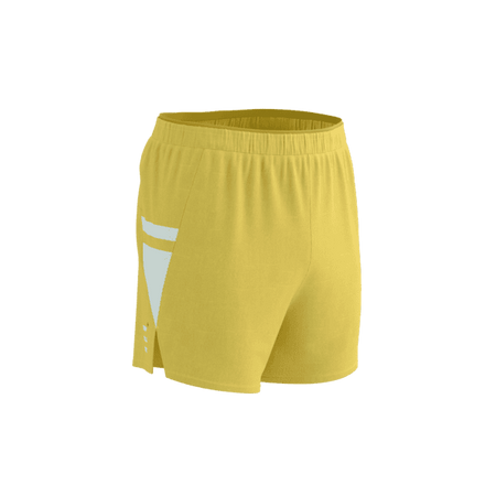 COMPRESSPORT Spodenki biegowe PERFORMANCE SHORT lemon/white