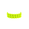 XTENEX Elastyczne sznurówki sportowe XTENEX XH200 HYBRID fluo yellow