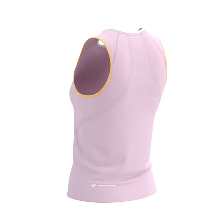 COMPRESSPORT Koszulka biegowa damska TRAIL RACING TANK roseate