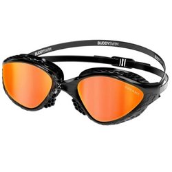 BUDDYSWIM Okulary do pływania OZEANX black/orange mirror