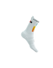 COMPRESSPORT Skarpetki do biegania wysokie PRORACING SOCKS V4 RUN HIGH IRONMAN 2025 white/sunrise