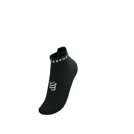 COMPRESSPORT Skarpetki do biegania krótkie PRORACING SOCKS V4 RUN LOW black/white