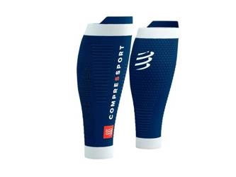 COMPRESSPORT Opaski kompresyjne na łydki R2V3 estate blue/white