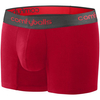 COMFYBALLS Bokserki LONG COTTON red charcoal