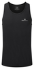RONHILL Koszulka biegowa męska bez rękawów CORE VEST black/bright white