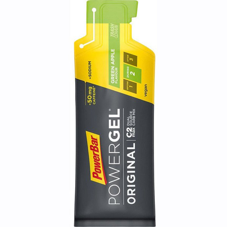 POWER BAR Żel energetyczny z kofeiną POWERBAR GEL zielone jabłko 