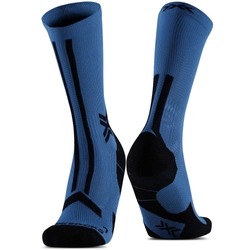 X-SOCKS Skarpety biegowe TRAILRUN DISCOVER CREW mineral blue/x black