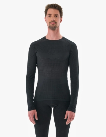 COMPRESSPORT Koszulka termoaktywna męska ON/OFF BASE LAYER LS TOP black